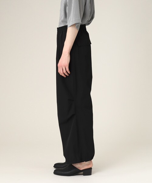 tk.TAKEO KIKUCHI(ティーケータケオキクチ)の「◆バギーパラシュートパンツ(その他パンツ・メンズ・ブラック/ダークグリーン・02/03/01)」の8枚目の写真