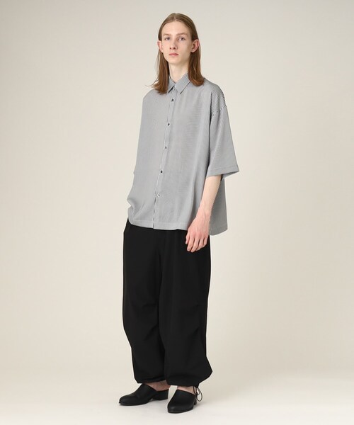 tk.TAKEO KIKUCHI(ティーケータケオキクチ)の「◆バギーパラシュートパンツ(その他パンツ・メンズ・ブラック/ダークグリーン・02/03/01)」の14枚目の写真