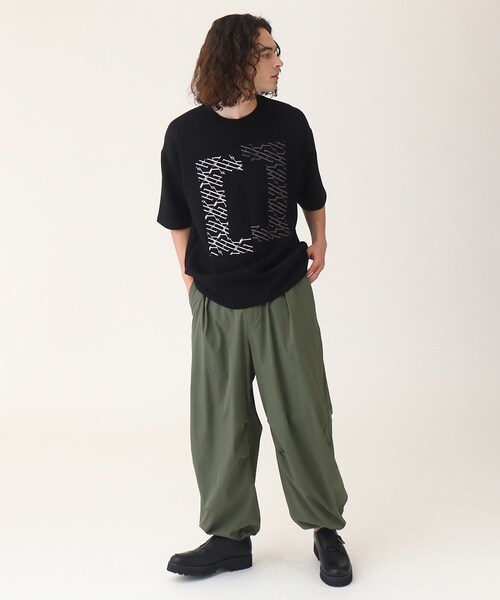 tk.TAKEO KIKUCHI(ティーケータケオキクチ)の「◆バギーパラシュートパンツ(その他パンツ・メンズ・ブラック/ダークグリーン・02/03/01)」の18枚目の写真