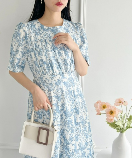 セール】トワルドジュイウエスト切替ワンピース（ワンピース）｜Loueme