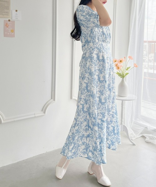 セール】トワルドジュイウエスト切替ワンピース（ワンピース）｜Loueme