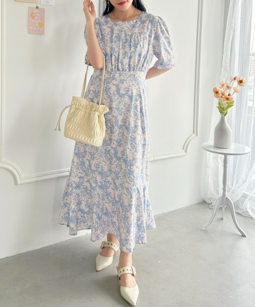 セール】トワルドジュイウエスト切替ワンピース（ワンピース）｜Loueme