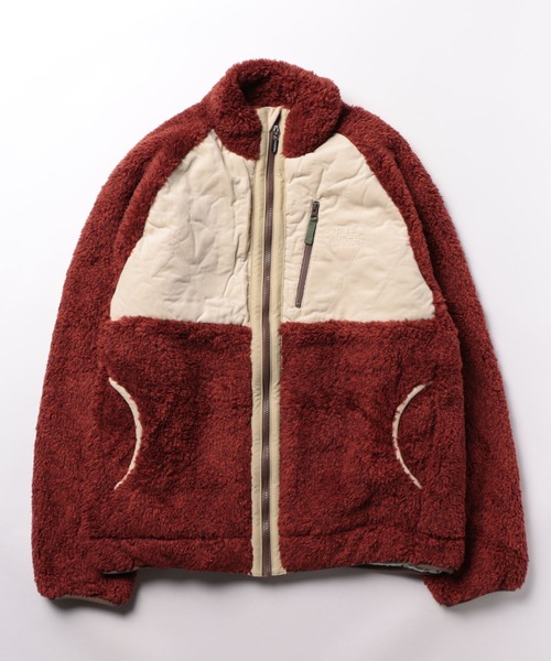 KRIFF MAYER Lady's Collection（クリフメイヤーレディースコレクション）の「シャギーボアスタンドネックJK（ブルゾン・レディース・ベージュ/グレー/チャコール/オリーブ/カラフル/ナチュラル/レンガ・MEDIUM/LARGE）」の21枚目の写真