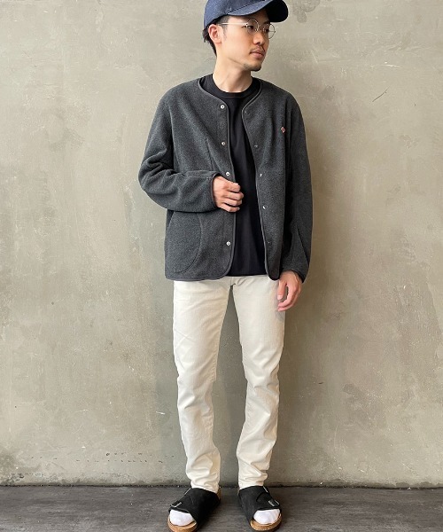 DANTON（ダントン）の「[DANTON/ダントン] フリース ノーカラー