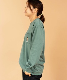 7.4oz CHEERUP刺繍ﾛﾝTee