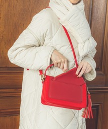 Andemiu（アンデミュウ）の「【ネイビーWEB限定カラー】レクタングルアクセントバッグ961628（ショルダーバッグ・レディース）」