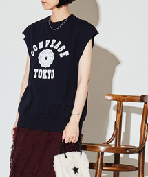 COLLEGE LOGO SLEEVELESS TEE