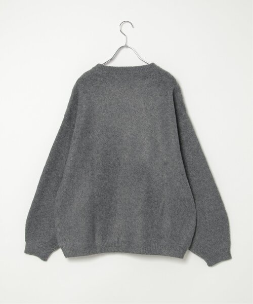notch.(ノッチ)の「【In Red 11月号掲載】シンプルゆるニット(ニット/セーター・レディース・ベージュ/チャコールグレー・M)」の15枚目の写真