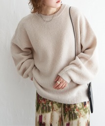 notch. | 【In Red　11月号掲載】シンプルゆるニット(ニット/セーター)