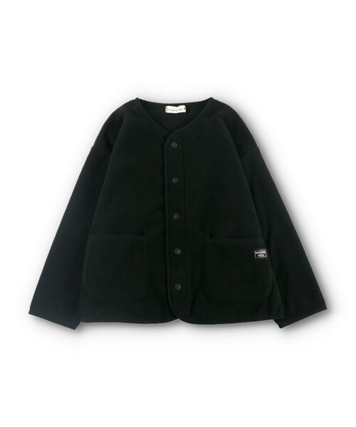 BRANSHES(ブランシェス)の「【軽】フリースジャケット(その他アウター・キッズ・アイボリー/ブラック/ライトグリーン・100/140/120/130/150/110/90)」の21枚目の写真