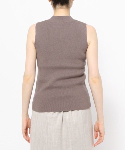 mysty woman（ミスティウーマン）の「カシュクールケーブルツインニット 982426（ニット/セーター・レディース・ブラウン/ピンク/オフホワイト・FREE）」の19枚目の写真