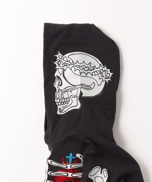 MAYO 23AW スカル刺繍フーディー L 定価3,6万円 パーカー メイヨー ROYAL FLASH（ロイヤルフラッシュ）の「MAYO/メイヨー/MAYO Devil