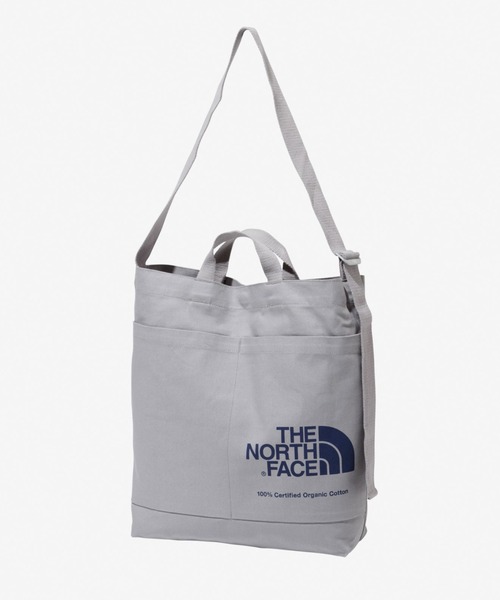 THE NORTH FACE（ザノースフェイス）の「THE NORTH FACE/ザ・ノース・フェイス ショルダーバッグ ORGANIC COTTON SHOULDER NM82386（トートバッグ・メンズ・オリーブ/グレー系その他/ホワイト×ブラック/ホワイト×グリーン/ホワイト×レッド/ホワイト×ブルー/ブラック系その他・FREE）」の6枚目の写真