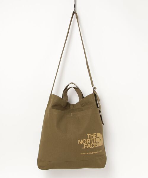 THE NORTH FACE（ザノースフェイス）の「THE NORTH FACE/ザ・ノース・フェイス ショルダーバッグ ORGANIC COTTON SHOULDER NM82386（トートバッグ・メンズ・オリーブ/グレー系その他/ホワイト×ブラック/ホワイト×グリーン/ホワイト×レッド/ホワイト×ブルー/ブラック系その他・FREE）」の19枚目の写真