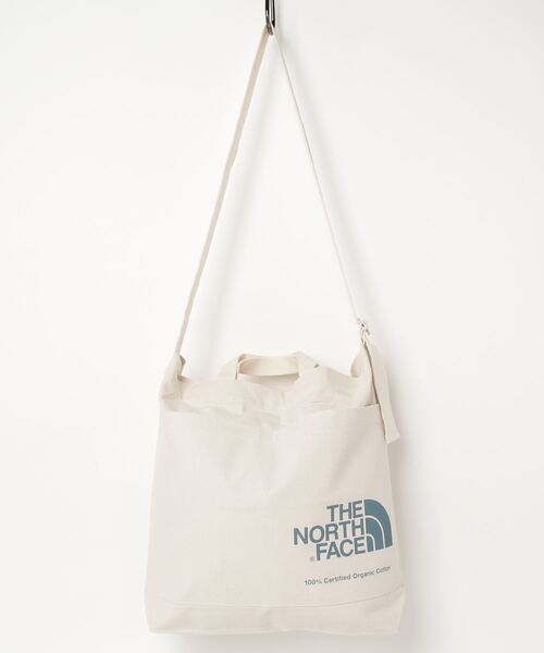 THE NORTH FACE（ザノースフェイス）の「THE NORTH FACE/ザ・ノース・フェイス ショルダーバッグ ORGANIC COTTON SHOULDER NM82386（トートバッグ・メンズ・オリーブ/グレー系その他/ホワイト×ブラック/ホワイト×グリーン/ホワイト×レッド/ホワイト×ブルー/ブラック系その他・FREE）」の9枚目の写真