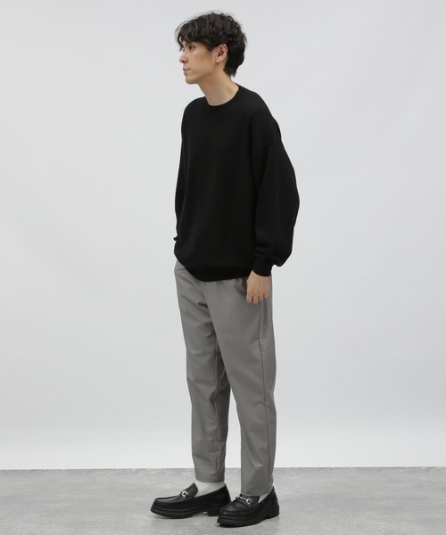 LAKOLE(ラコレ)の「スポンディッシュクループルオーバー / 199909(ニット/セーター・メンズ・マスタード/ブルー/アイボリー/ブラック/ボルドー/グレー・X-LARGE/LARGE/MEDIUM)」の7枚目の写真