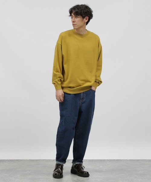 LAKOLE(ラコレ)の「スポンディッシュクループルオーバー / 199909(ニット/セーター・メンズ・マスタード/ブルー/アイボリー/ブラック/ボルドー/グレー・X-LARGE/LARGE/MEDIUM)」の10枚目の写真