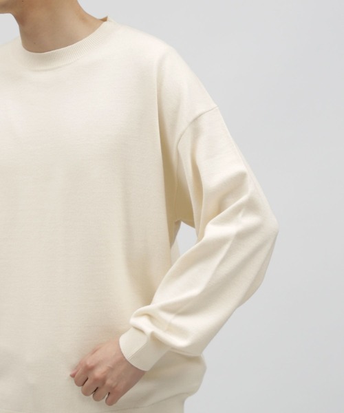 LAKOLE(ラコレ)の「スポンディッシュクループルオーバー / 199909(ニット/セーター・メンズ・マスタード/ブルー/アイボリー/ブラック/ボルドー/グレー・X-LARGE/LARGE/MEDIUM)」の16枚目の写真