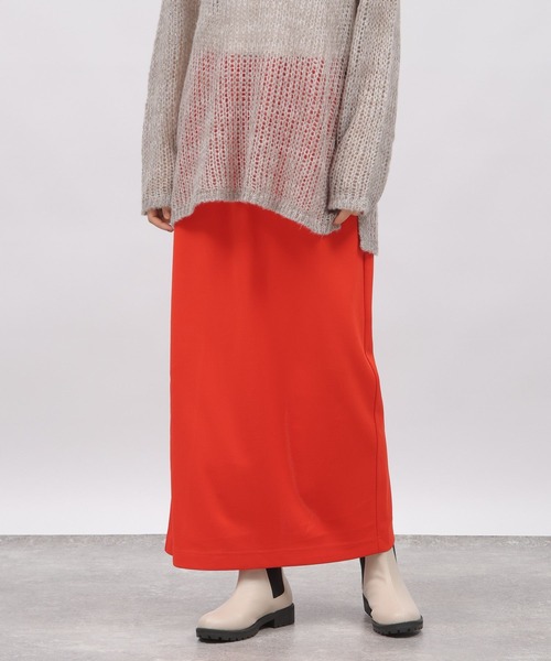 LAKOLE（ラコレ）の「カットジョーゼットナロースカート / 980739
