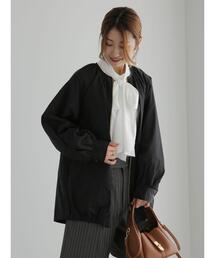 ライトペーパータフタミディブルゾン