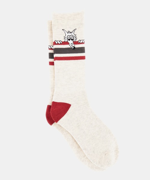 Guess（ゲス）の「GUESS/ゲス GO MARKET SOCKS 靴下（ソックス/靴下・メンズ・ホワイト/ダークネイビー・FREE）」の2枚目の写真