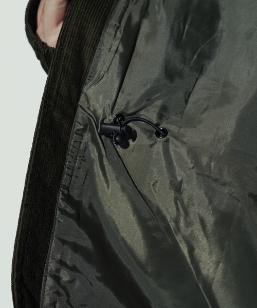 HUF（ハフ）の「HUF / ハフ CONTRAST CORD MOUNTAIN JACKET コントラストコード マウンテンジャケット（マウンテンパーカー・メンズ・パープル/グリーン・MEDIUM/LARGE）」の12枚目の写真