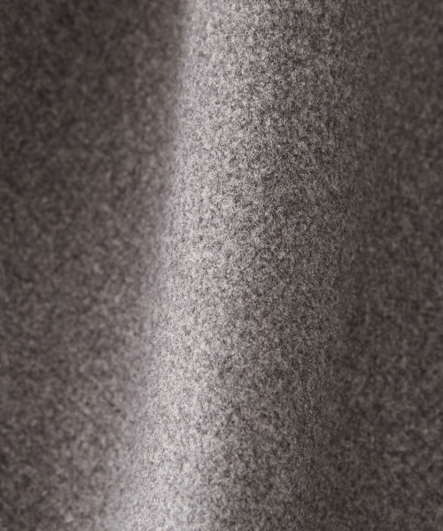 オーバーサイズ ウール調フーデッドコート（その他アウター）｜nissen（ニッセン）