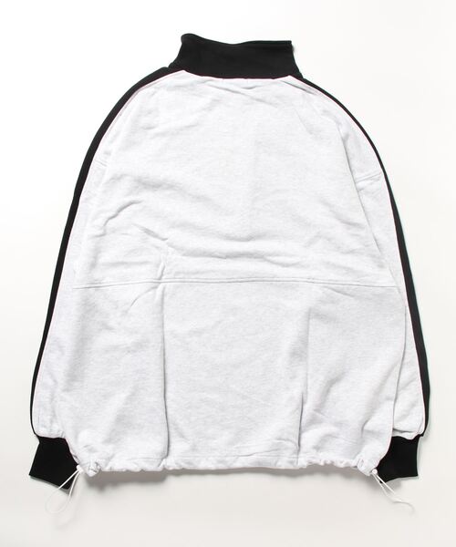 裏毛ハーフジップトップ tiptop（ティップトップ）の「【新色登場】裏毛ハーフジップ袖