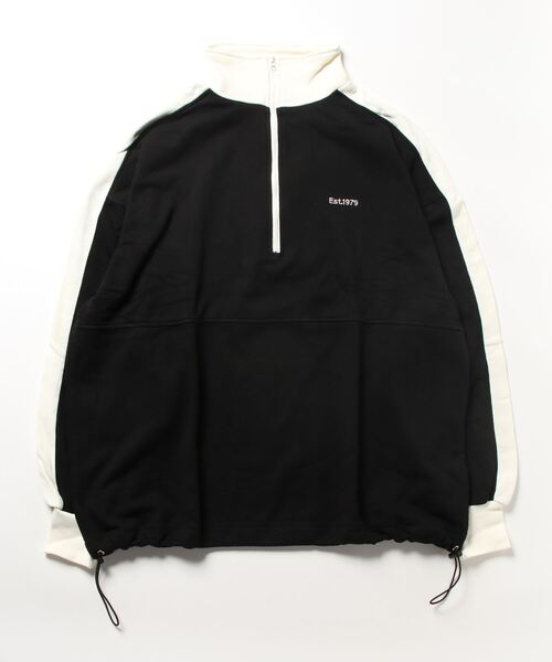 tiptop（ティップトップ）の「【新色登場】裏毛ハーフジップ袖
