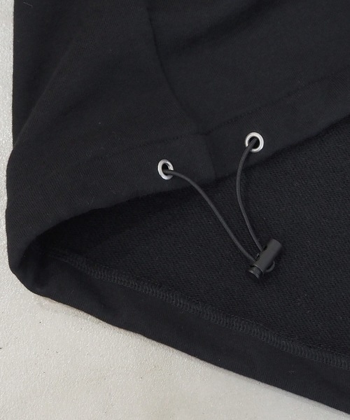 tiptop（ティップトップ）の「【新色登場】裏毛ハーフジップ袖ラインプルオーバー（スウェット・レディース・ブラック/アイボリー/グレー/エンジ/ネイビー・FREE）」の16枚目の写真