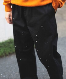 Lee | Lee x B:MING by BEAMS / 別注 FLeeasy チノ ワイド ペイント パンツ(チノパンツ)