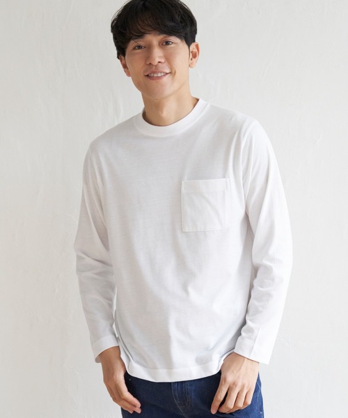 ikka（イッカ）の「Ｖネックカーデインナーセット（カーディガン/ボレロ・メンズ・ブルー/ベージュ/ブラック・S/XL/M/L）」の6枚目の写真