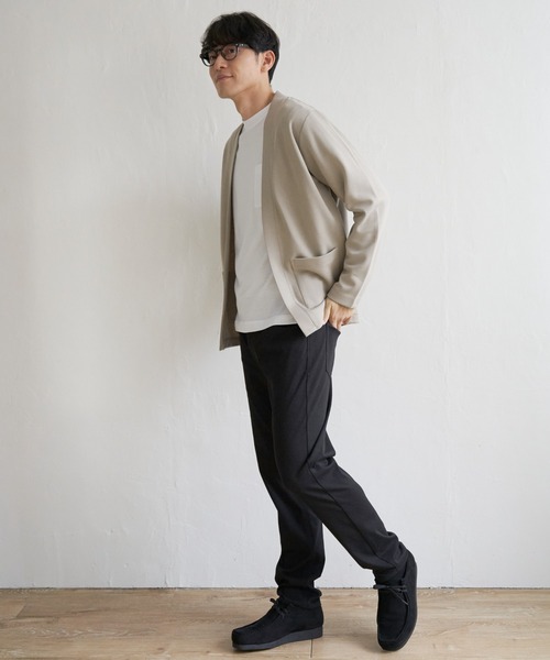 ikka（イッカ）の「Ｖネックカーデインナーセット（カーディガン/ボレロ・メンズ・ブルー/ベージュ/ブラック・S/XL/M/L）」の16枚目の写真