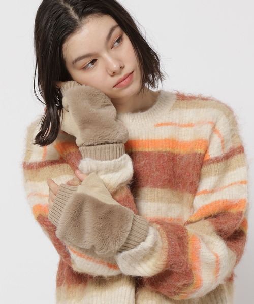 niko and（ニコアンド）の「オリジナルアソートフェイクファー