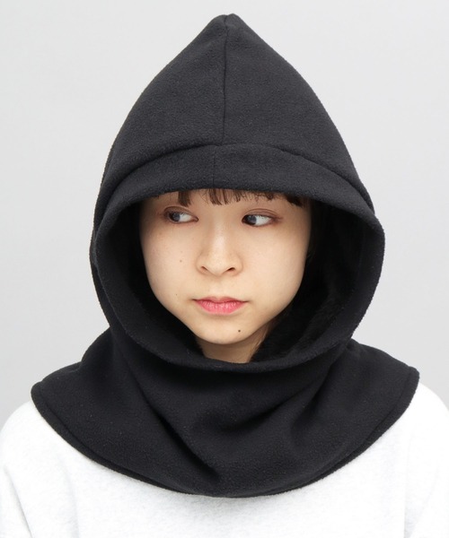 A.M.S.（エーエムエス）の「A.M.S.別注 裏ボア マイクロフリース ビッグ フードウォーマー（ネックウォーマー/スヌード・メンズ・ブラック/オフホワイト/カーキ・FREE）」の21枚目の写真