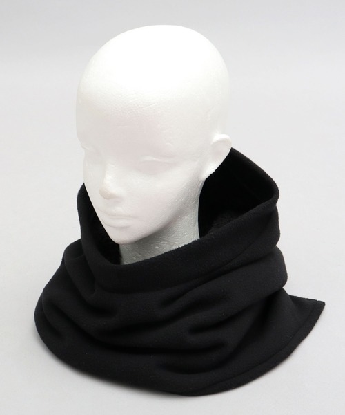 A.M.S.（エーエムエス）の「A.M.S.別注 裏ボア マイクロフリース ビッグ フードウォーマー（ネックウォーマー/スヌード・メンズ・ブラック/オフホワイト/カーキ・FREE）」の11枚目の写真