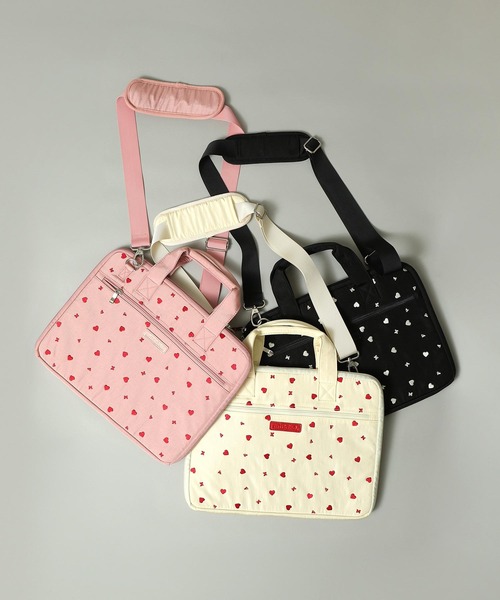 HEART EMBROIDERY PC BAG（PC・タブレットケース）｜MILKFED