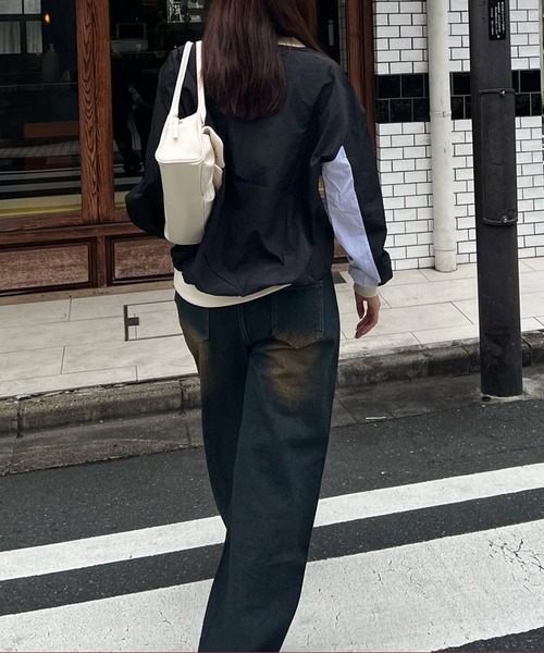 MEMECLE（メメクル）の「【 MEMECLE / メメクル 】プリントVネックゲームシャツ（Tシャツ/カットソー・レディース・ブラック/レッド/グレー/ネイビー・M/L/S）」の13枚目の写真