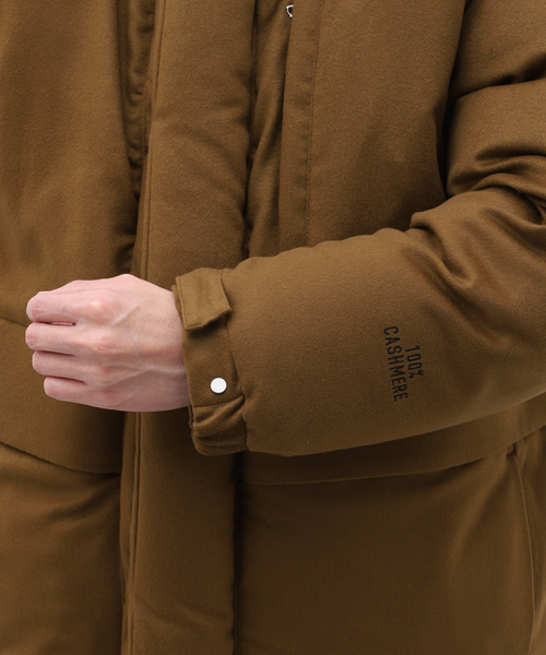 markaware（マーカウェア）の「【MARKAWARE / マーカウェア】CASHMERE DOWN JACKET（ダウンジャケット/コート・メンズ・ブラック/キャメル・3/1/2）」の10枚目の写真