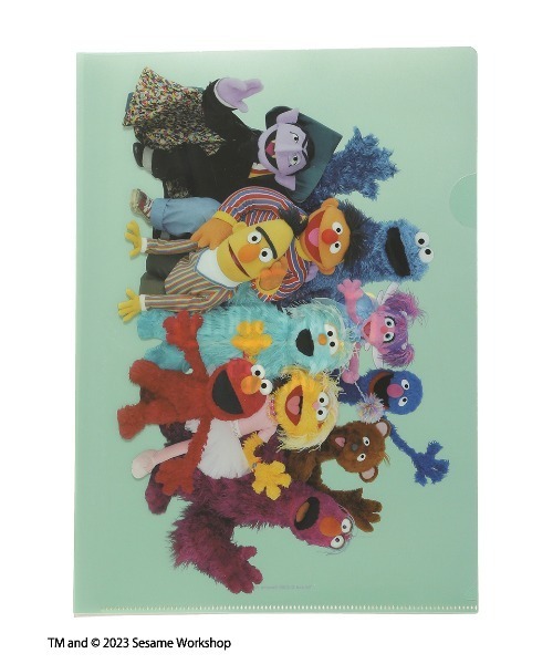 SESAME STREET（セサミストリート）の「クリアファイル シングル（ステーショナリー・レディース・A/B/C/D/E・FREE）」の2枚目の写真