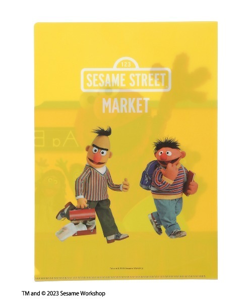 SESAME STREET（セサミストリート）の「クリアファイル シングル（ステーショナリー・レディース・A/B/C/D/E・FREE）」の9枚目の写真