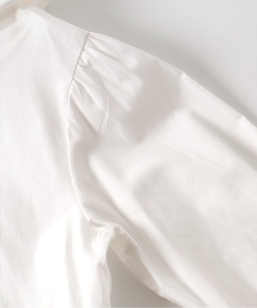 apres les cours（アプレレクール）の「【フォーマル対応】フリルビッグカラーブラウス（シャツ/ブラウス・キッズ・オフホワイト・100/110/120/90/130）」の4枚目の写真