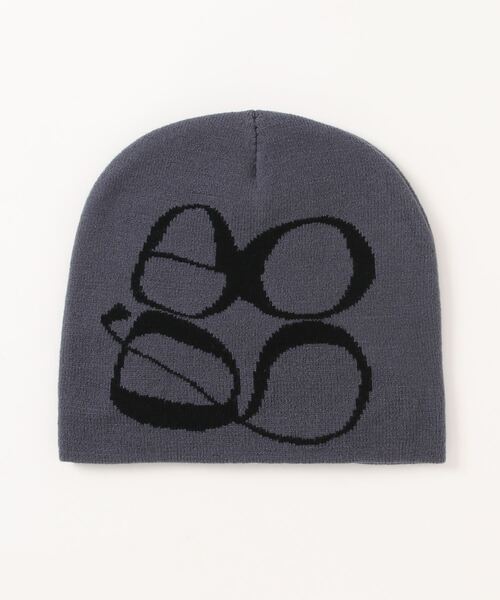 BARELY BLUE（ベアリーブルー）の「【 BARELY BLUE / ベアリーブルー 】 韓国風ストリート ヒップホップ ニットキャップ / ビーニー（ニットキャップ/ビーニー・レディース・ホワイト/ブラック/スモークグレー/カーキブラウン/ブラウン・FREE）」の9枚目の写真