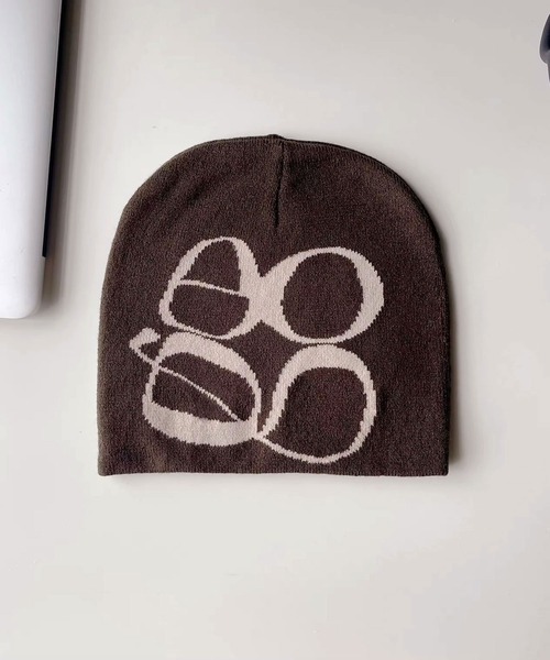 BARELY BLUE（ベアリーブルー）の「【 BARELY BLUE / ベアリーブルー 】 韓国風ストリート ヒップホップ ニットキャップ / ビーニー（ニットキャップ/ビーニー・レディース・ホワイト/ブラック/スモークグレー/カーキブラウン/ブラウン・FREE）」の19枚目の写真