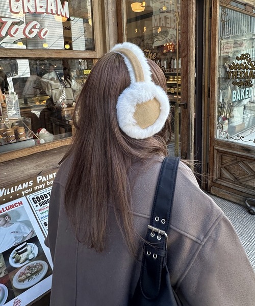 寒い冬でも可愛く防寒！】ムートンイヤーマフ（イヤーマフ）｜Silly