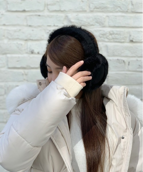 寒い冬でも可愛く防寒！】ムートンイヤーマフ（イヤーマフ）｜Silly