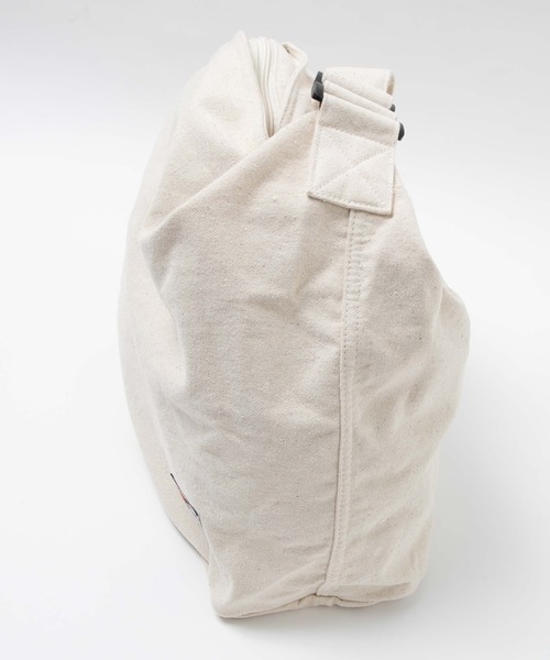 BEN DAVIS（ベンデイビス）の「WEGO/BENDAVIS BIGCANVASSHOULDER（ショルダーバッグ・メンズ・ナチュラル/ブラック・FREE）」の5枚目の写真