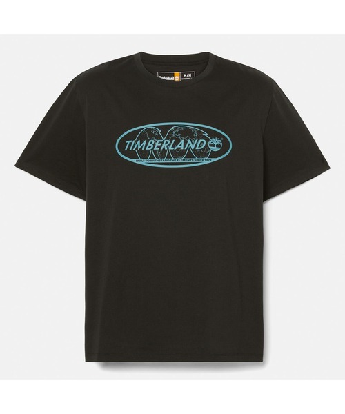Timberland（ティンバーランド）の「半袖 バック グラフィック Tシャツ ユニセックス（Tシャツ/カットソー・メンズ・パープル/ブラック・LARGE/MEDIUM/SMALL）」の6枚目の写真
