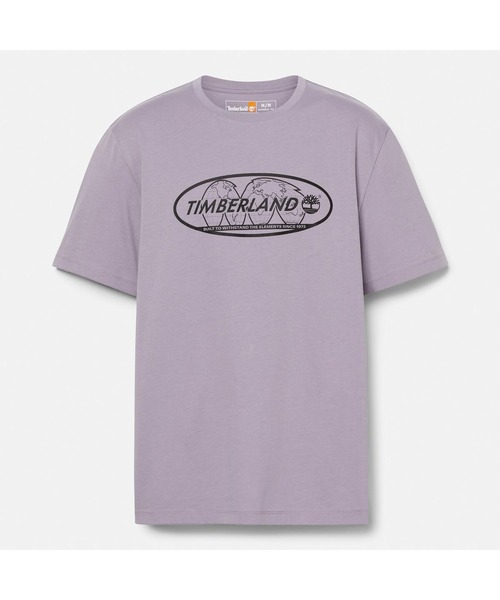 Timberland（ティンバーランド）の「半袖 バック グラフィック Tシャツ ユニセックス（Tシャツ/カットソー・メンズ・パープル/ブラック・LARGE/MEDIUM/SMALL）」の10枚目の写真