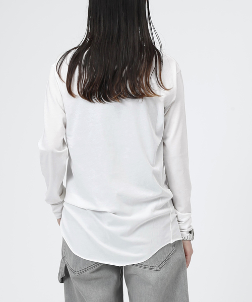 AP STUDIO（エーピーストゥディオ）の「New Distortion T-sh（Tシャツ/カットソー・レディース・ホワイト・FREE）」の3枚目の写真